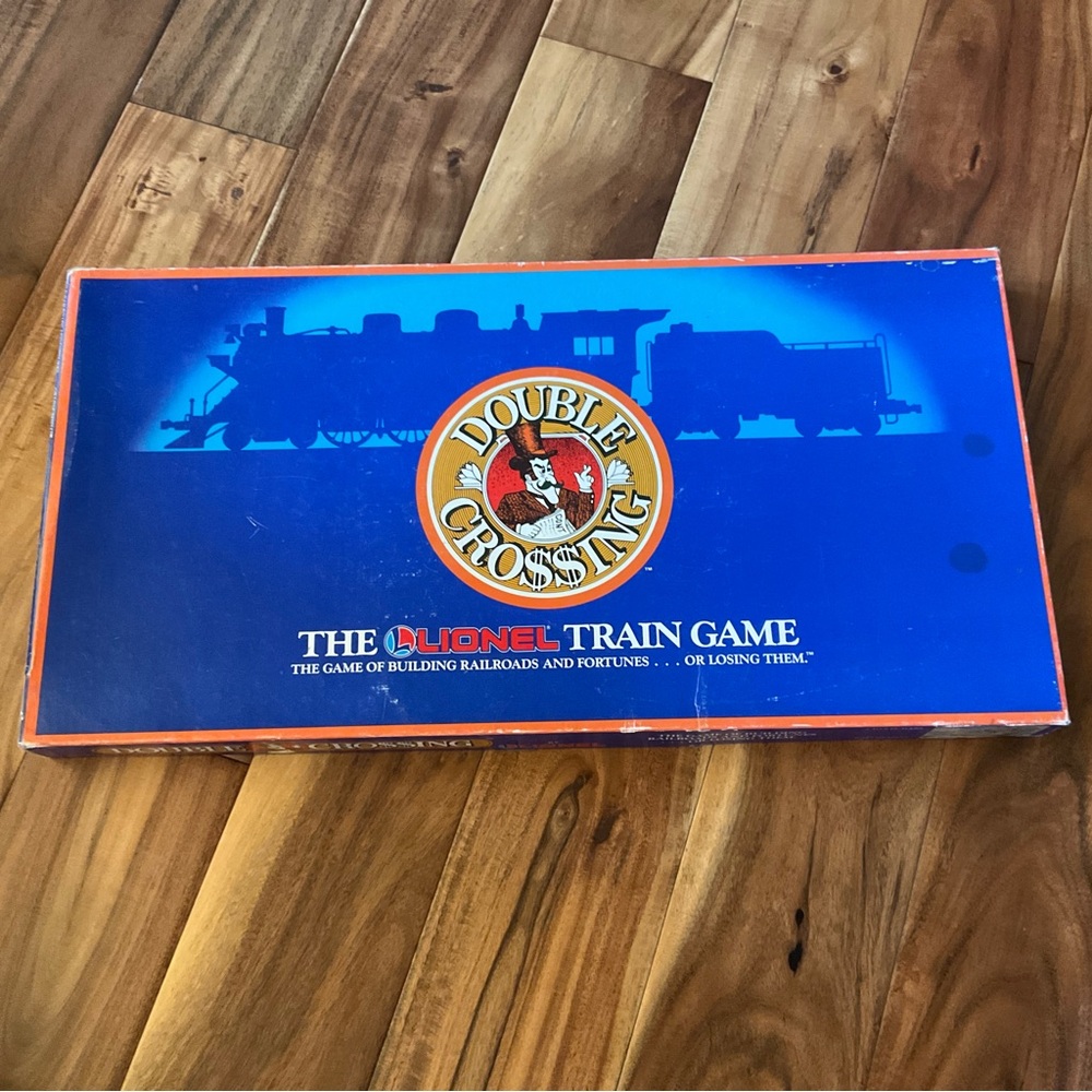 Vintage Double Crossing The Lionel Train Game